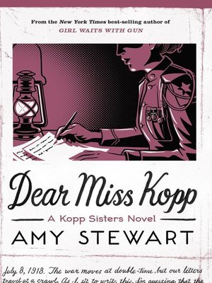 cover image of Dear Miss Kopp